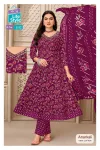 Anarkali Vol 13 By Mcm Cotton Printed Anarkali Kurtis Set